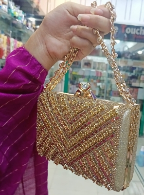 Picture of International China product Fashion Bag light weight ladies bag one chamber stone party bag for female- 1 piece