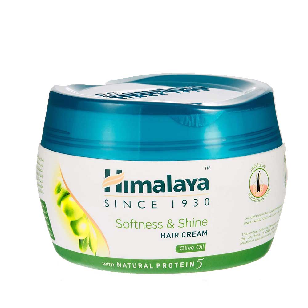 Picture of 140 ml Himalaya Softness & Shine hair cream International UAE product used for male/female