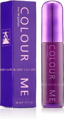 Picture of 50 ml Colour Me Purple Body perfume party scent International England product Used for female