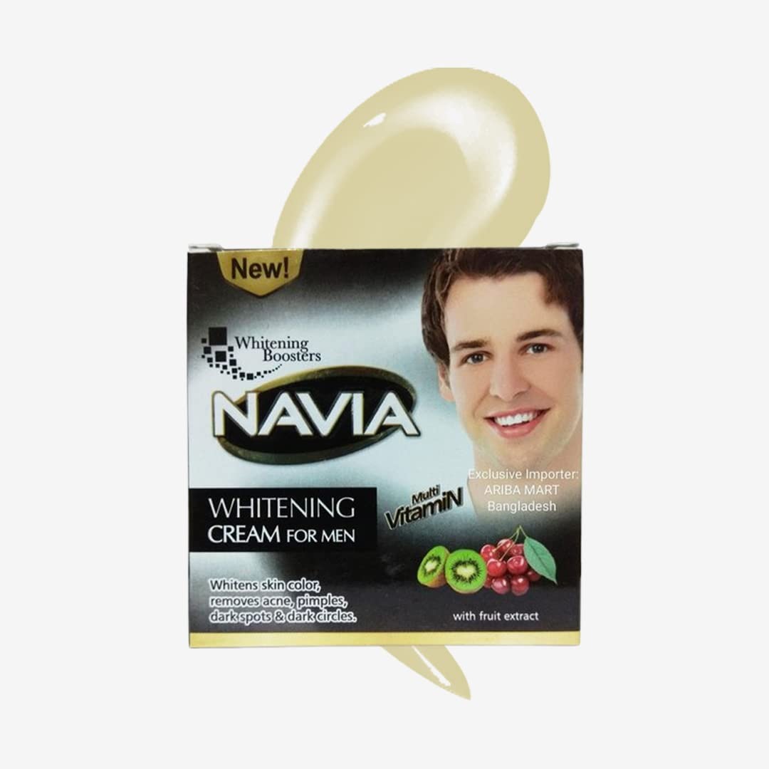 Picture of 1 pc NAVIA men whitening cream with multi vitamin International Pakistani Product