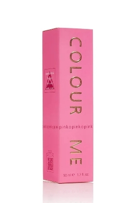 Picture of 50 ml Colour Me Pink Body perfume party scent International UAE product Used for female