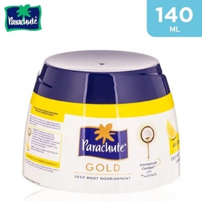 Picture of 140 ml Parachute Gold Anti Dandruff Hair cream International UAE product used for male/ female