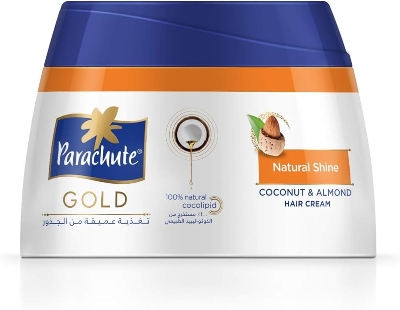 Picture of 140 ml Parachute Gold Natural shine Hair cream International UAE product used for male/ female