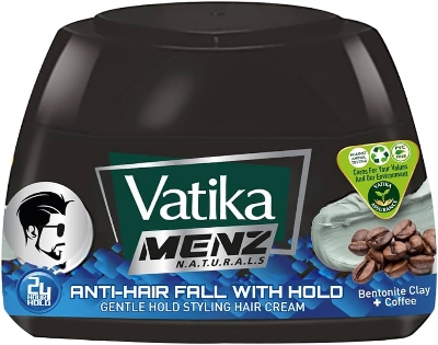 Picture of 140 ml Vatika Menz Anti - Hair fall with hold Hair cream International UAE product used for male