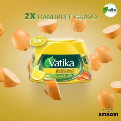 Picture of Vatika Dandruff Guard Hair cream used for male/female -140ml