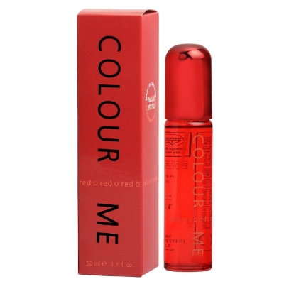 Picture of 50 ml Colour Me Red Body perfume party scent International England product Used for female