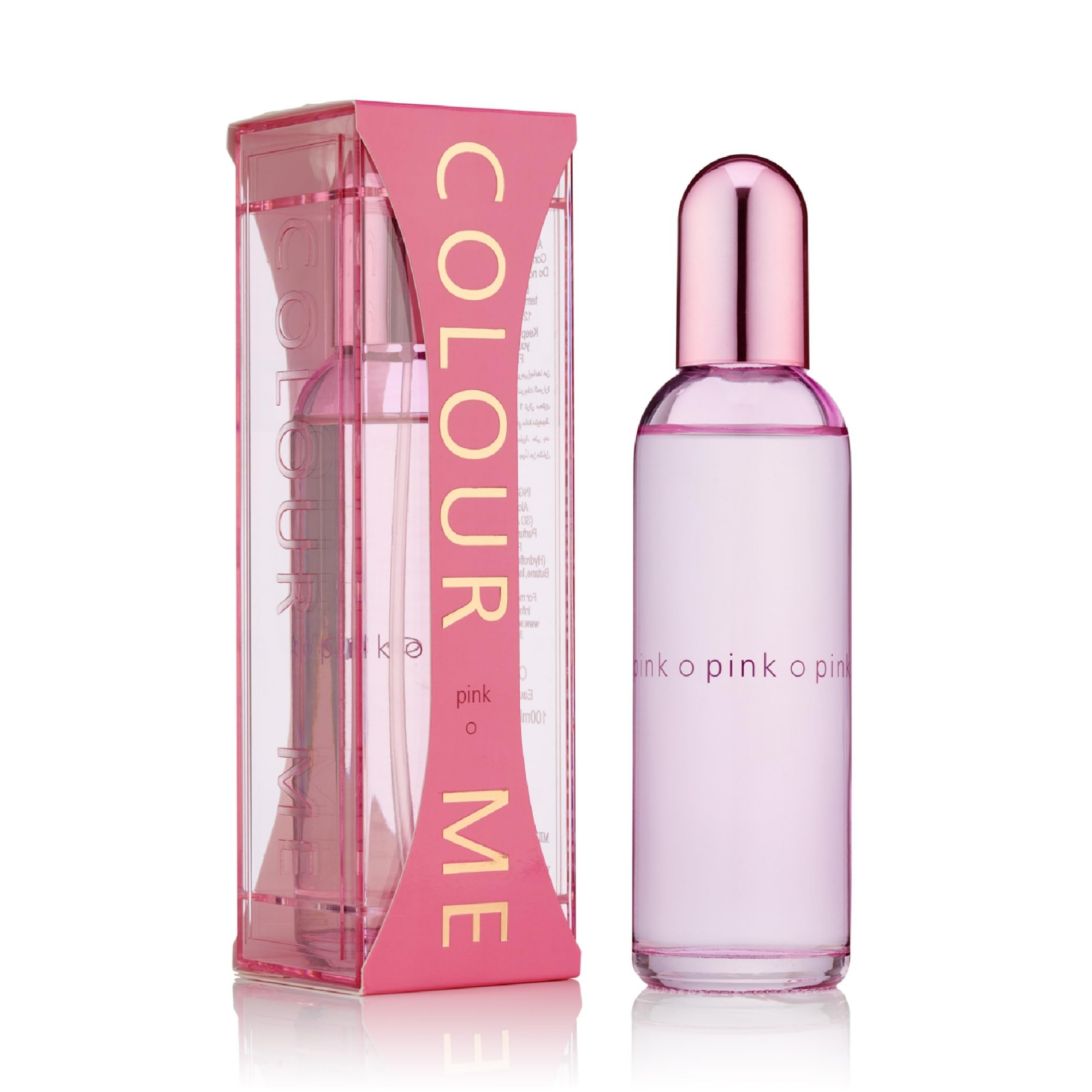 Picture of 100 ml Colour Me Pink Body perfume party scent International UAE product Used for female