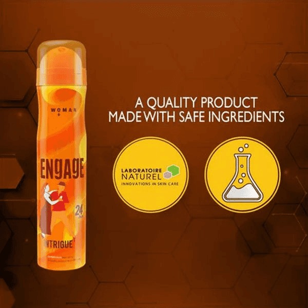 Picture of 150ml Indian product Engage Intrigue Deodorant Body Spray Women