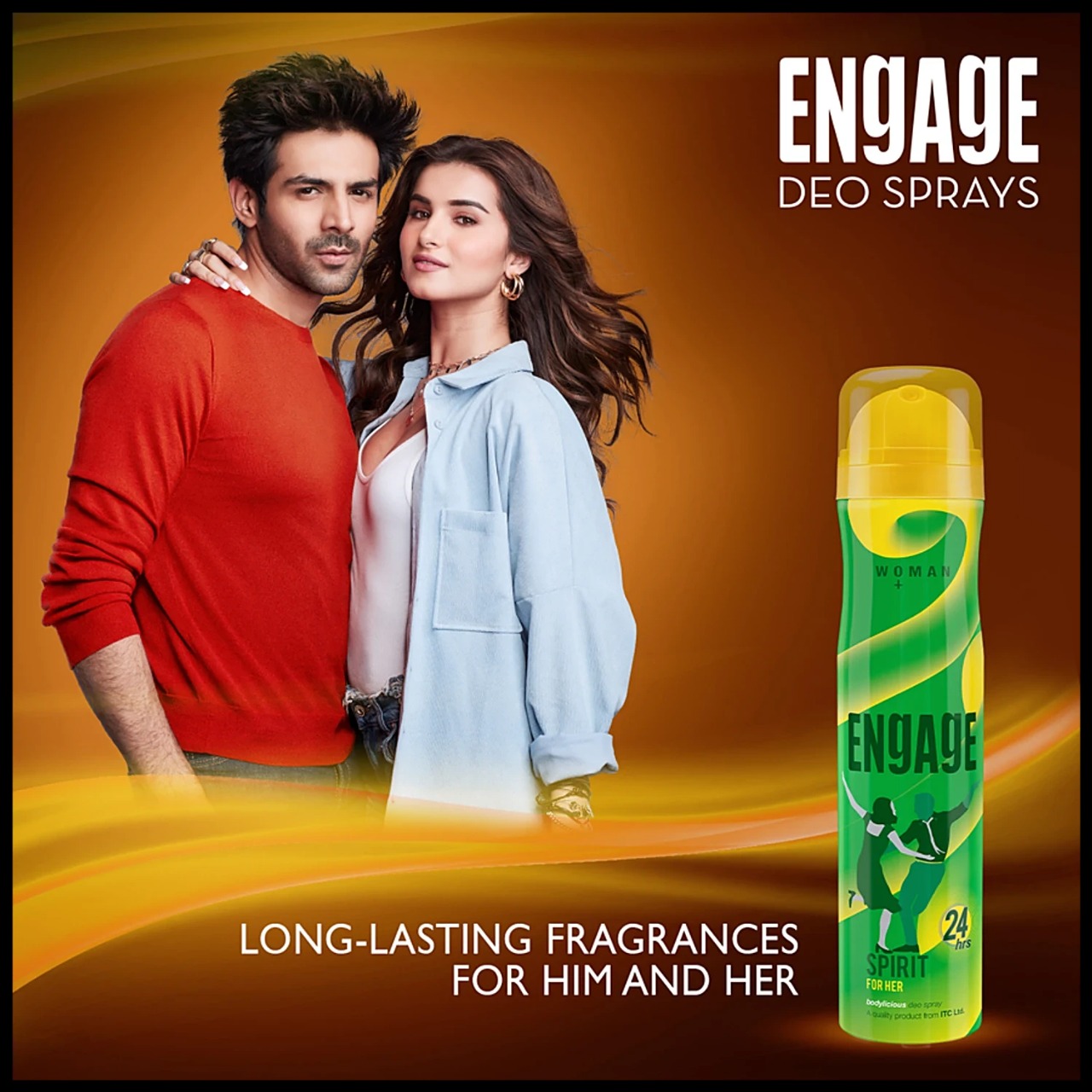 Picture of 150ml Indian product Engage Blush Deodorant Body Spray Women