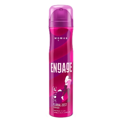 Picture of 150ml Indian product Engage Floral Zest Deodorant Body Spray Women