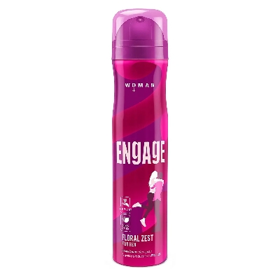 Picture of 150ml Indian product Engage Floral Zest Deodorant Body Spray Women