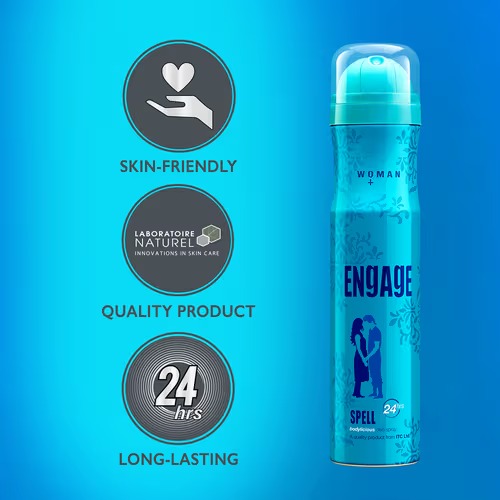 Picture of 150ml Indian product Engage Spell Deodorant Body Spray Women