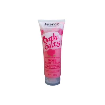 Picture of 380 gm International PRC product Fasmc bath salts body massage scrub Rose bath salts