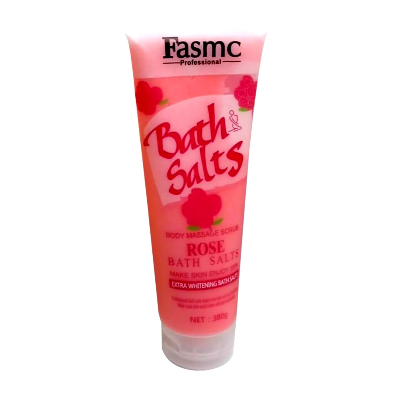 Picture of 380 gm International PRC product Fasmc bath salts body massage scrub Rose bath salts