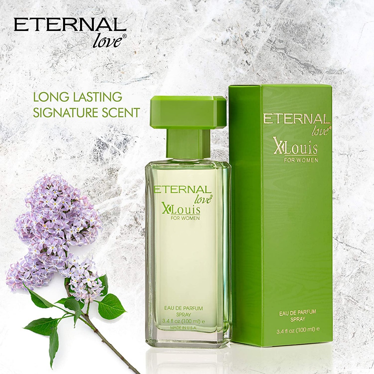 Picture of International USA product Body perfume  Eternal love Xlouis used for female - 100 ml