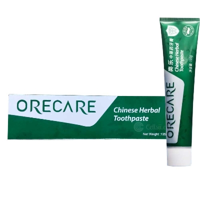 Picture of 135 gm ORECARE Herbal Toothpaste International China product used for male female