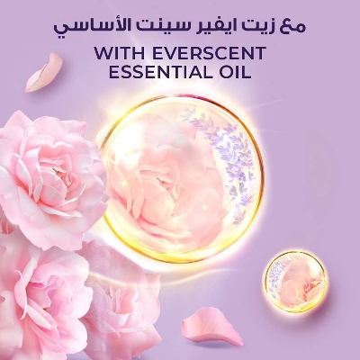 Picture of 500 ml Skin care Lux Soft rose shower gel International Thailand product used for male / female