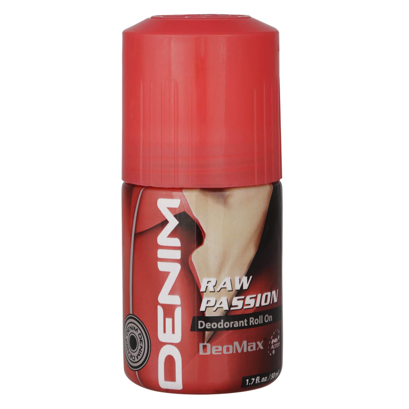 Picture of 50 ml DENIM Raw Passion body deodorant Roll on International UAE product used for male