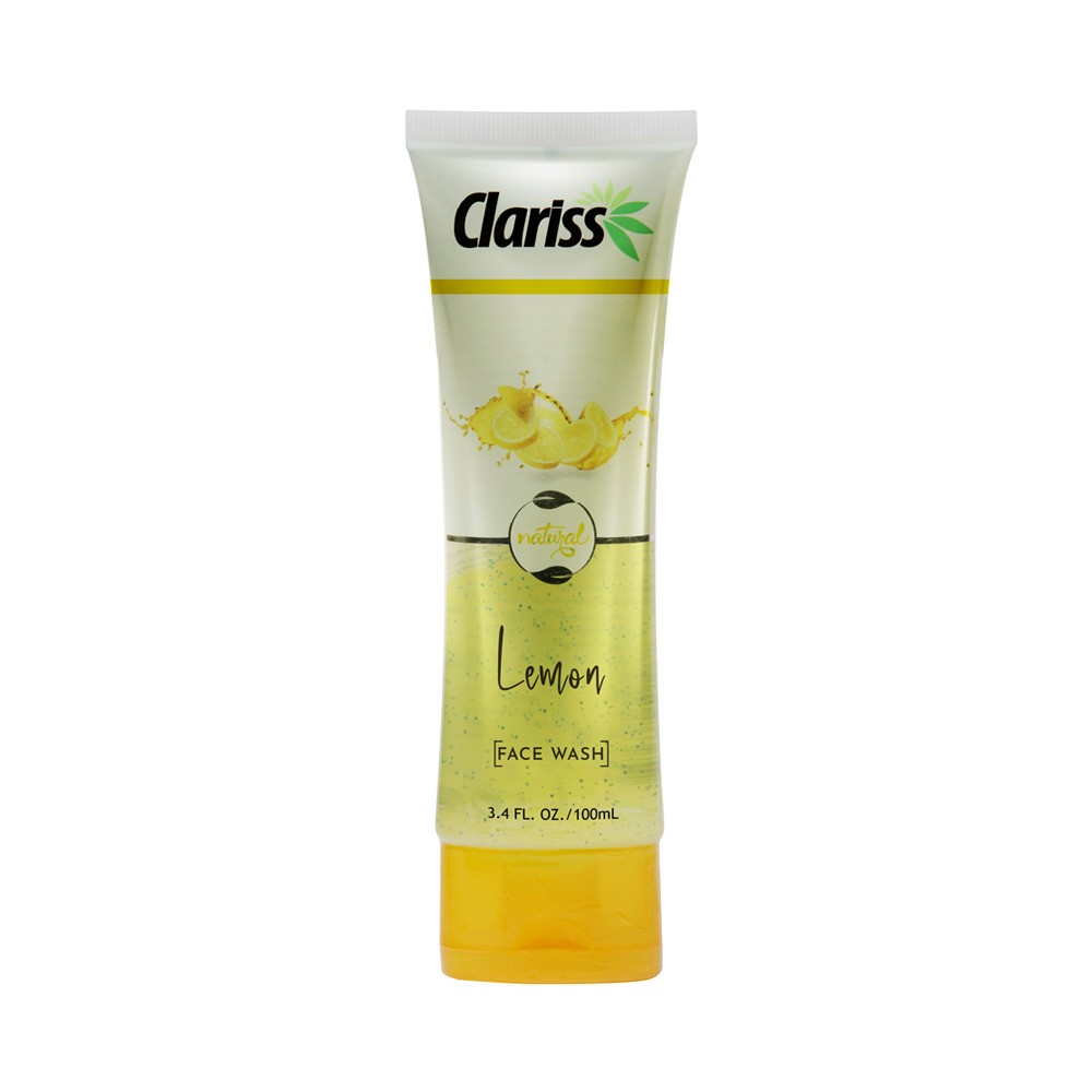 Picture of 100 ml Skin care Clariss Lemon face wash International Thailand product used for male/female