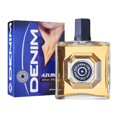 Picture of 100 ml Denim Azure after shave used for male International UAE product