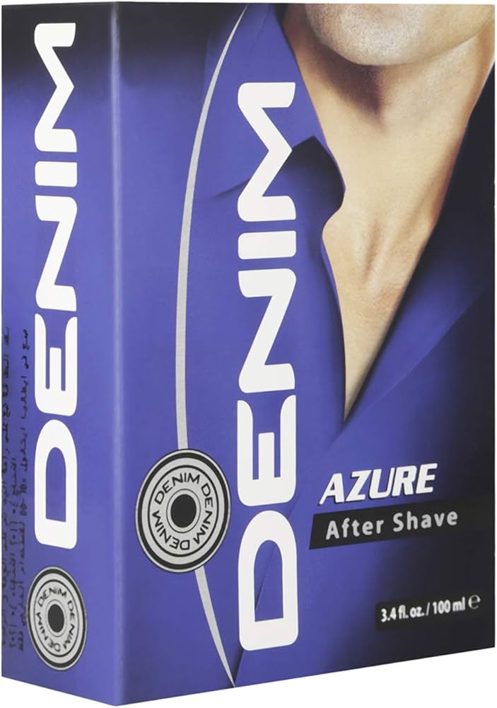 Picture of 100 ml Denim Azure after shave used for male International UAE product