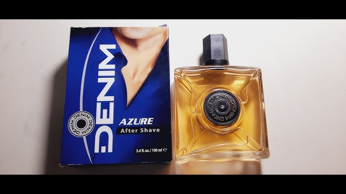 Picture of 100 ml Denim Azure after shave used for male International UAE product