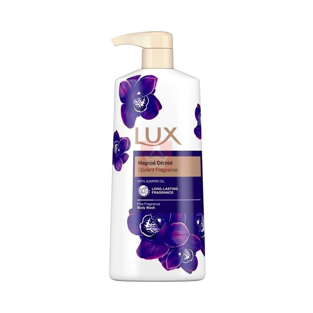 Picture of 500 ml Skin care Lux Magical Orchid shower gel International Thailand product used for male / female
