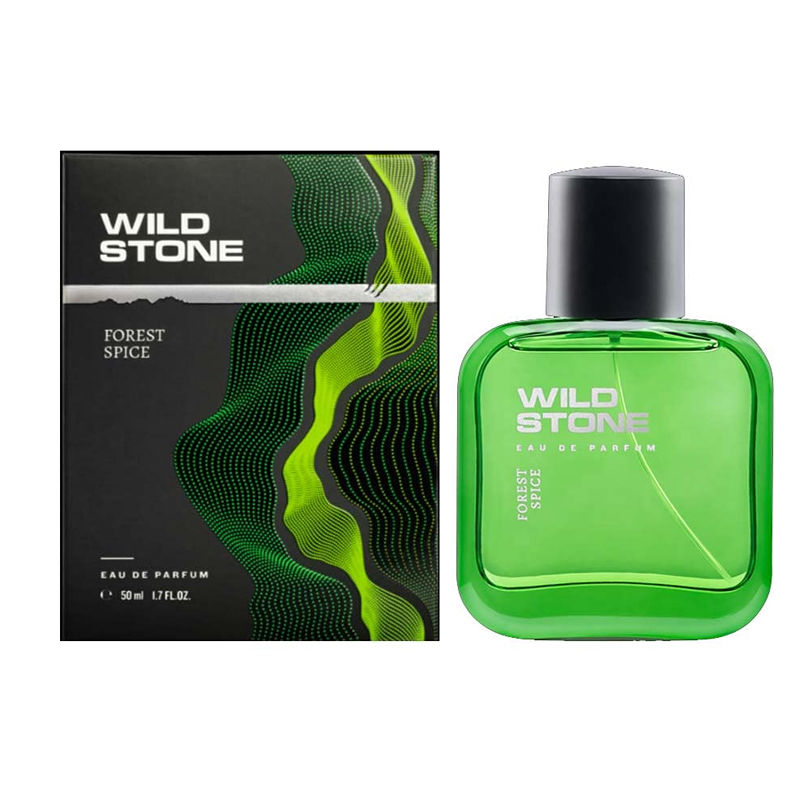 Picture of 50 ml Wild stone Forest Spice Body perfume party scent Indian product used for male
