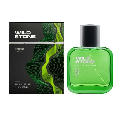 Picture of 50 ml Wild stone Forest Spice Body perfume party scent Indian product used for male