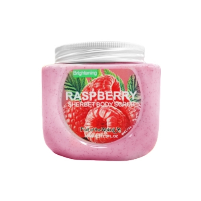 Picture of International European product Body care Brightening Raspberry body scrub used for male/female - 350 ml