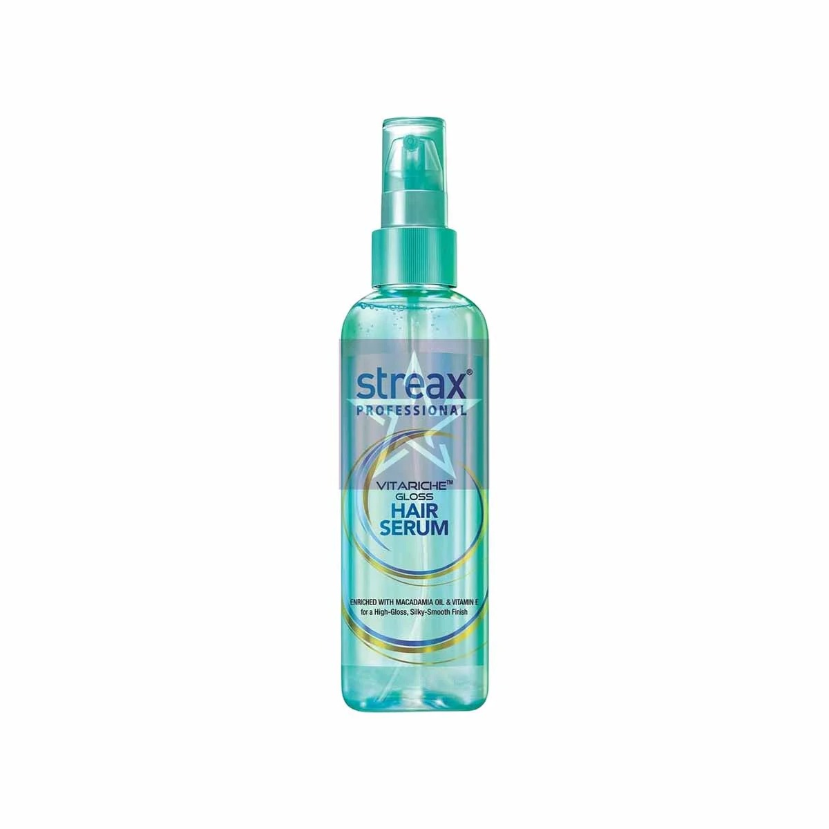 Picture of 115 ml Streax Professional Vitariche Gloss Hair Serum Indian product used for male female