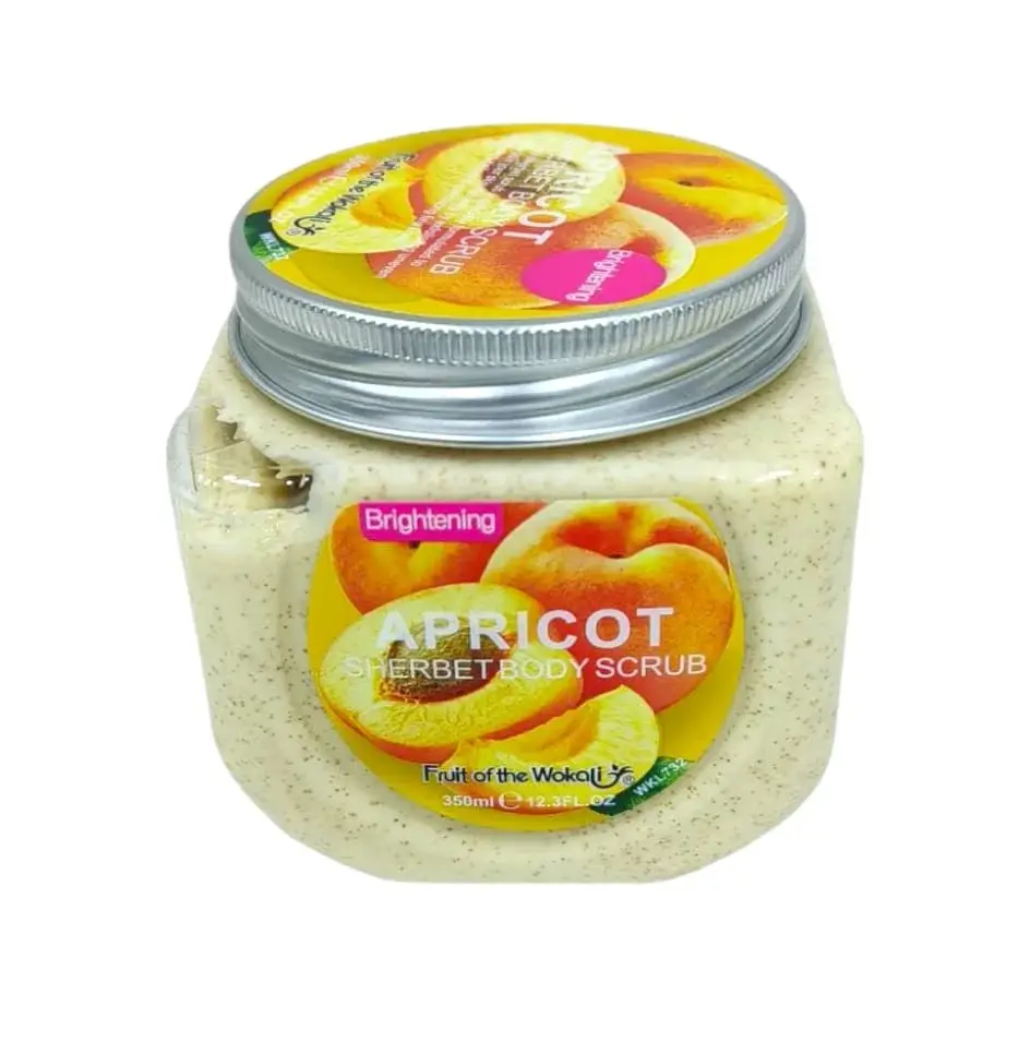 Picture of International European product Body care Brightening Apricot body scrub used for male/female - 350 ml