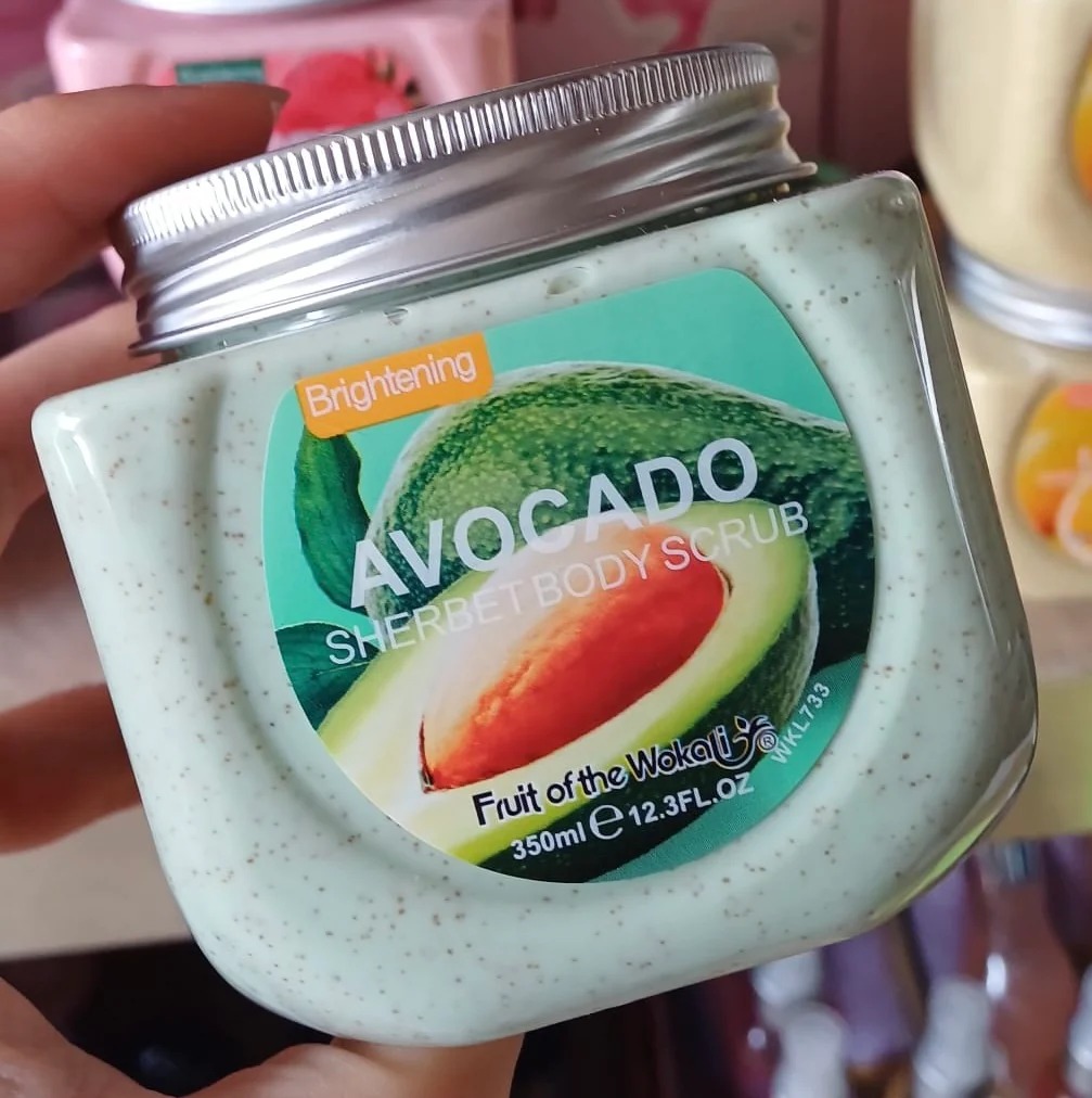 Picture of International European product Body care Brightening Avocado body scrub used for male/female - 350 ml