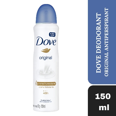 Picture of 150 ml Dove Original Body spray International European product used for female