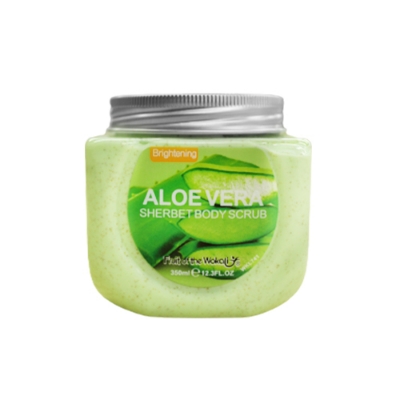 Picture of International European product Body care Brightening Aloe vera body scrub used for male/female - 350 ml