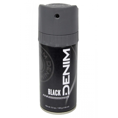 Picture of 150 ml Denim Black Body spray International European product used for male