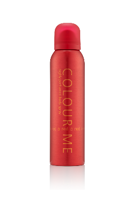 Picture of 150 ml Colour Me Red Body Spray International UAE product Used for female