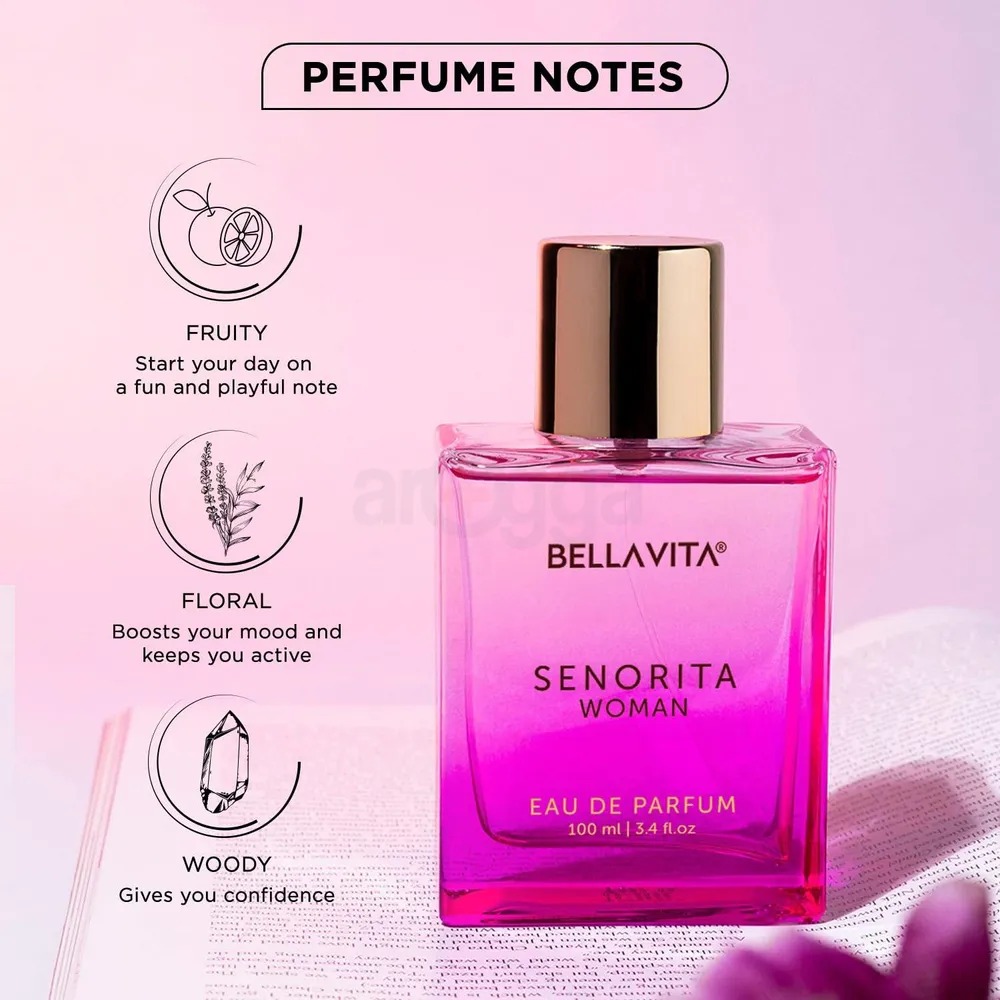 Picture of 100 ml BELLAVITA LUXURY SENORITA WOMEN Perfume Indian product used for male female
