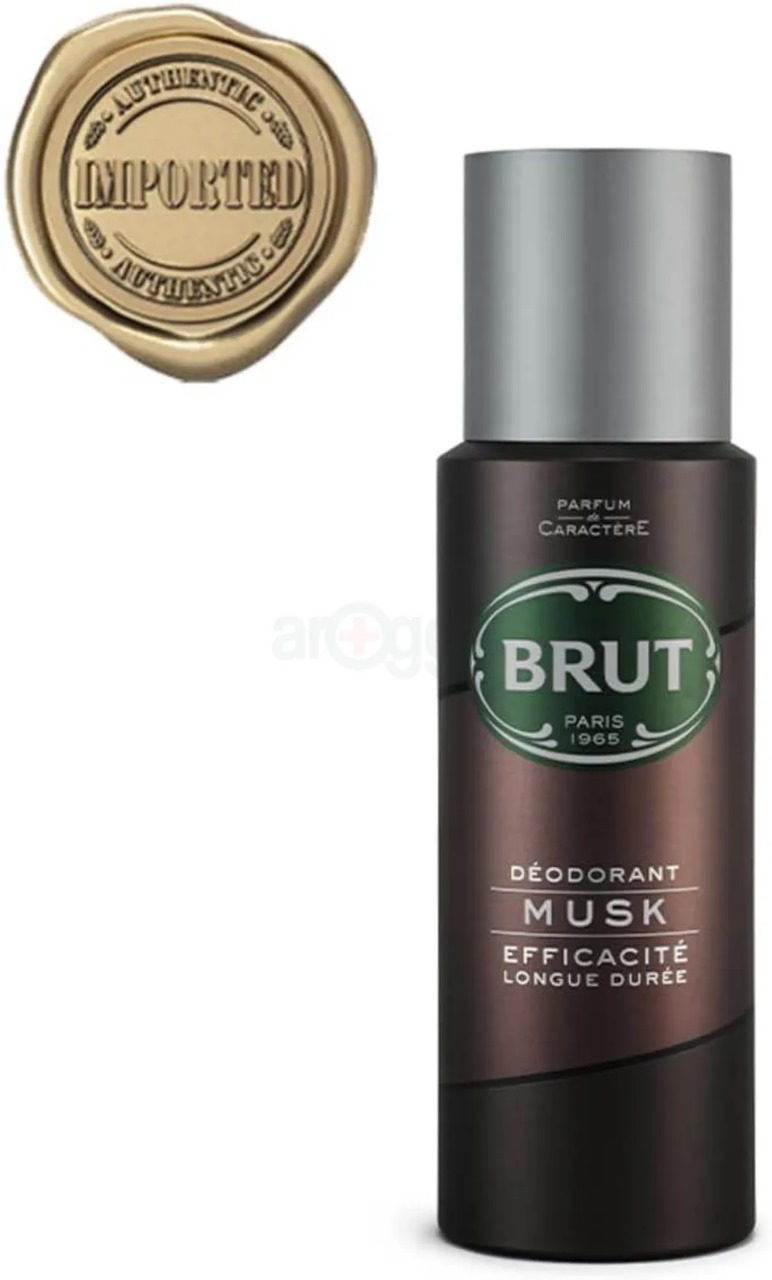 Picture of 200 ml Brut Musk Body Spray International USA product used for male