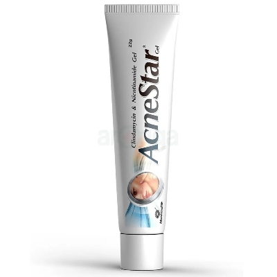 Picture of 22 gm Mankind AcneStar Skin Care gel Indian product used for male female