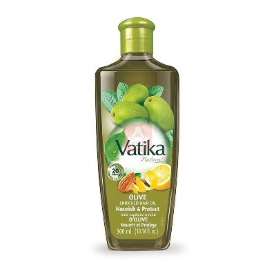 Picture of 200 ml Vatika OLIVE hair oil International UAE product used for male female