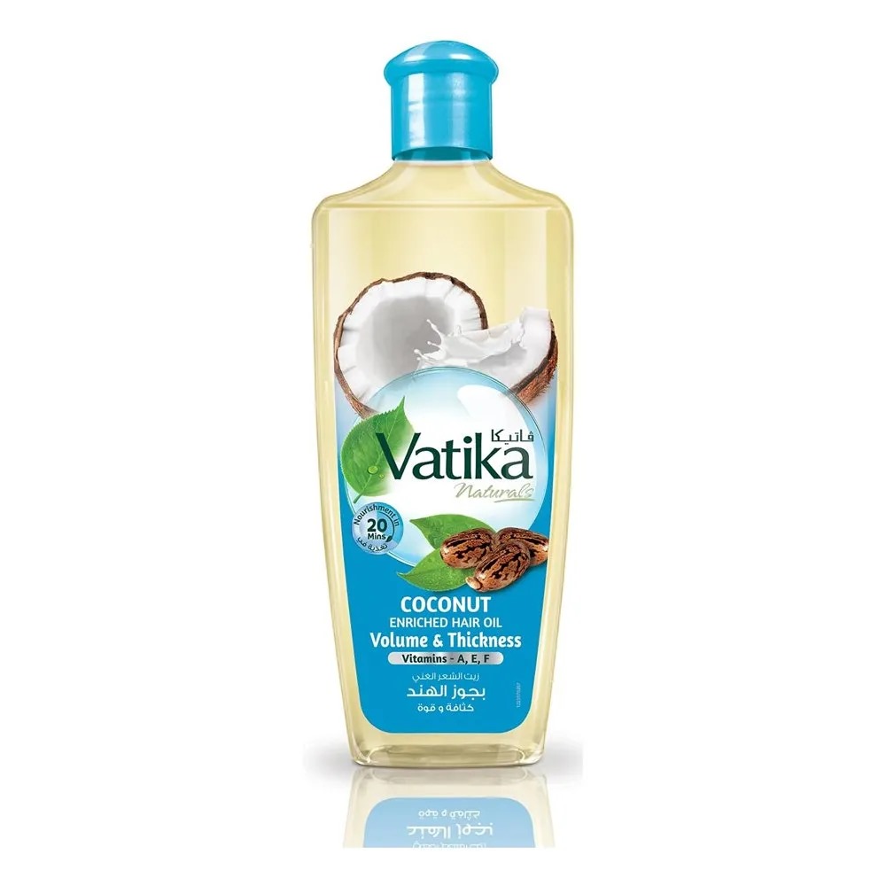 Picture of 200 ml Vatika COCONUT hair oil International UAE product used for male female