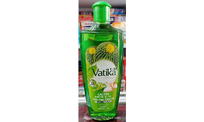 Picture of 300 ml Vatika CACTUS hair oil International UAE product used for male female