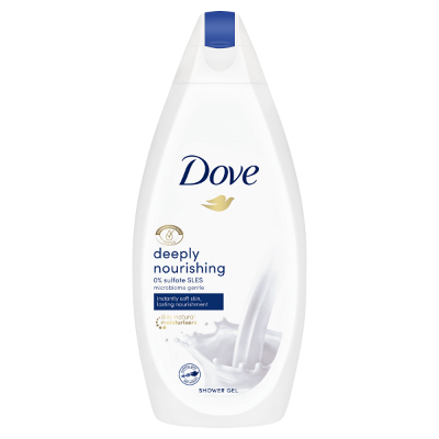 Picture of 500 ml Dove Deeply Nourishing shower gel body wash International NETHERLANDS product used for male/ female