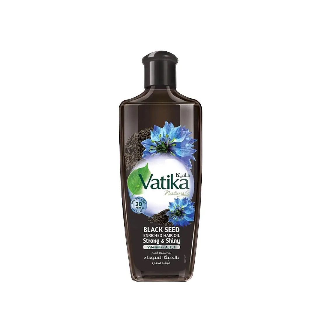 Picture of 300 ml Vatika BLACK SEED hair oil International UAE product used for male female