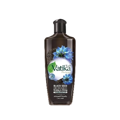 Picture of 300 ml Vatika BLACK SEED hair oil International UAE product used for male female