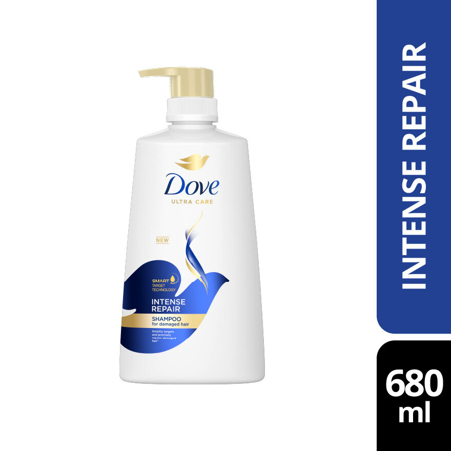Picture of 680 ml Dove Intense Repair shampoo International Thailand product used for male/ female