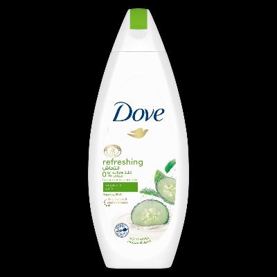 Picture of 500 ml Dove refreshing shower gel body wash International NETHERLANDS product used for male/ female