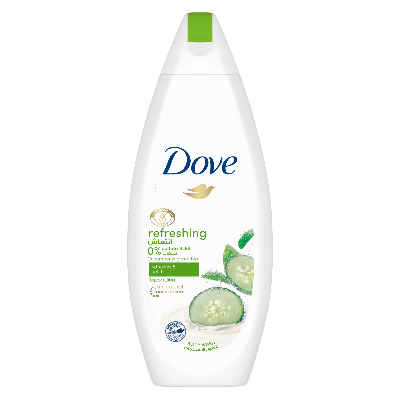 Picture of 500 ml Dove refreshing shower gel body wash International NETHERLANDS product used for male/ female