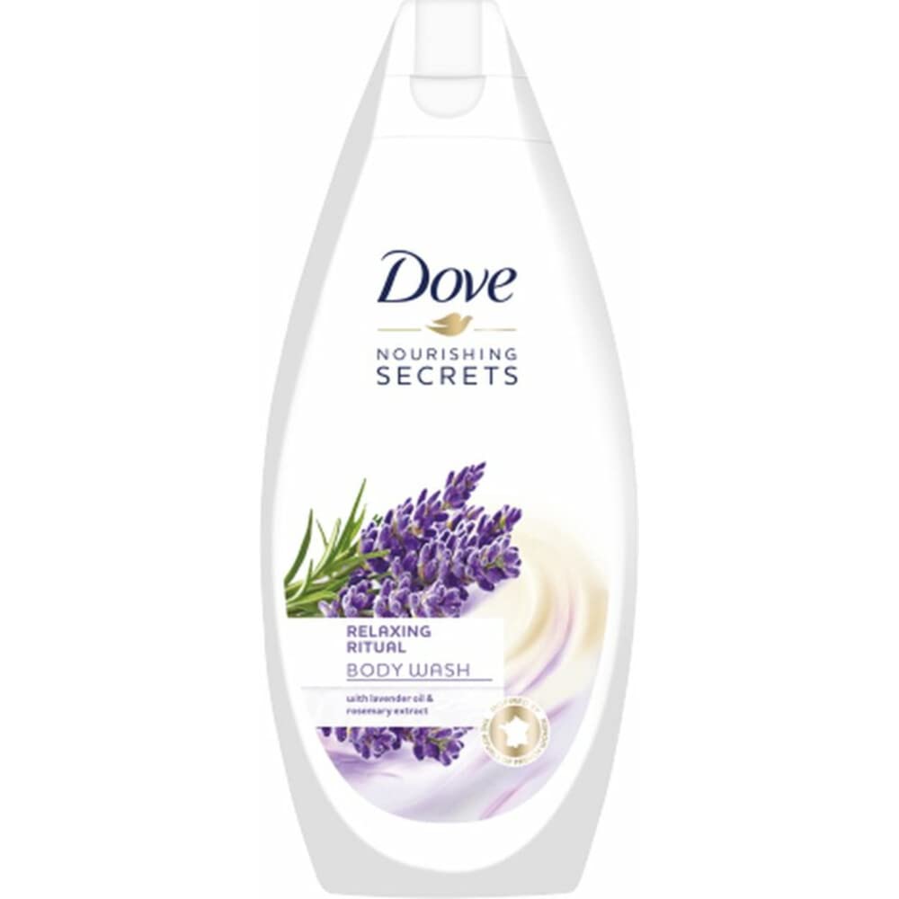 Picture of 250 ml Dove Relaxing Ritual shower gel body wash Unilever International European product used for male/ female